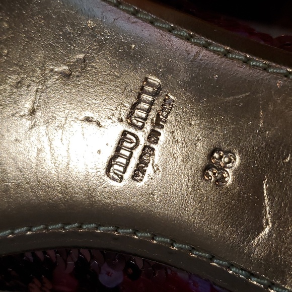 MIU MIU FLATS - Picture 6 of 9